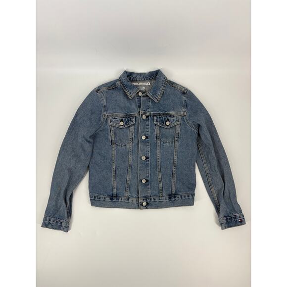 Vintage Tommy Hilfiger Denim Jacket (B7) - Picture 10 of 12